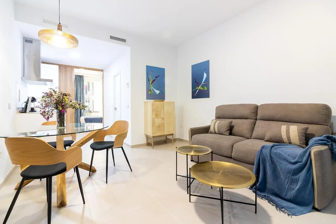 Malaga Center Flat Mariblanca 12 Sun & Terrace Boutique Lägenhet